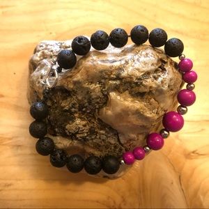 Homemade high quality Lava Stone diffuser Bracelet